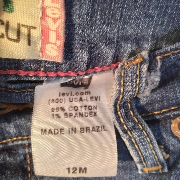 Levi's 550 Relaxed Bootcut Medium Wash Jeans Size 12 - Picture 5 of 10